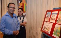 Foto de la galería: Con invitados de lujo y los exponentes locales, se realizó la XV Bienal del Humor y la Historieta