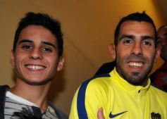 Foto de la galería: Postales de San Juan: la previa y la humildad y generosidad de un grande, Carlitos Tevez