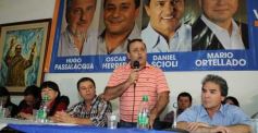 Foto de la galería: Lanzaron la candidatura de Ortellado en la sede del PJ