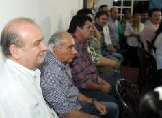 Foto de la galería: Lanzaron la candidatura de Ortellado en la sede del PJ