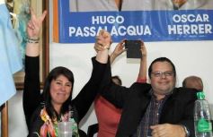 Foto de la galería: Lanzaron la candidatura de Ortellado en la sede del PJ