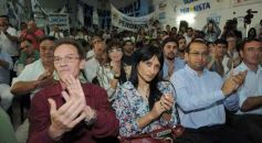 Foto de la galería: Lanzaron la candidatura de Ortellado en la sede del PJ