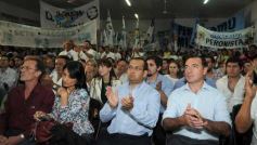 Foto de la galería: Lanzaron la candidatura de Ortellado en la sede del PJ