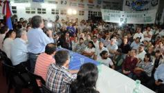 Foto de la galería: Lanzaron la candidatura de Ortellado en la sede del PJ