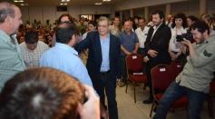 Foto de la galería: "Pelito" Escobar presentó sus propuestas para Posadas