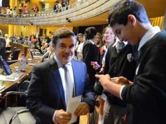 Foto de la galería: Rovira presentó la edición 2015 del “Parlamento Estudiantil Misionero”