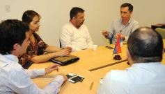 Foto de la galería: Diego Barrios presentó sus propuestas ante el Colegio de Abogados