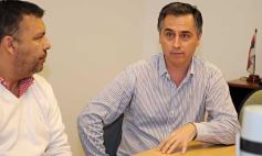 Sixto Fotografías. Sociedad. Campañas - Diego Barrios presentó sus propuestas ante el Colegio de Abogados