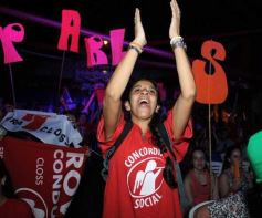 Foto de la galería: Los militantes para la victoria coparon el estadio de Guaraní