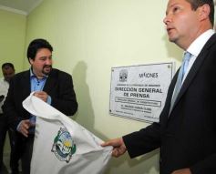 Foto de la galería: Closs inauguró la nueva sala de la Subsecretaría de Prensa