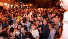 Foto de la galería: Macri detalló sus propuestas en la mítica Bajada Vieja