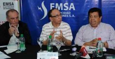 Foto de la galería: EMSA anunció la puesta en marcha de un nuevo transformador en San Vicente