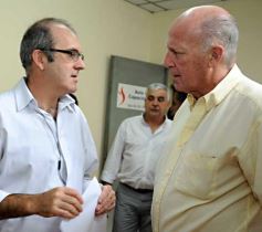 Foto de la galería: EMSA anunció la puesta en marcha de un nuevo transformador en San Vicente