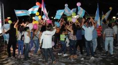 Foto de la galería: El festejo de Cambiemos en Posadas