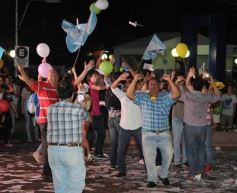 Foto de la galería: El festejo de Cambiemos en Posadas