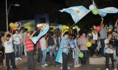 Foto de la galería: El festejo de Cambiemos en Posadas