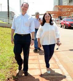 Foto de la galería: Karina Rabolini vino a Misiones a agradecer el acompañamiento a Scioli