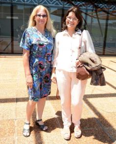 Foto de la galería: Karina Rabolini vino a Misiones a agradecer el acompañamiento a Scioli