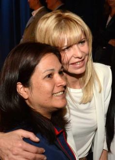 Foto de la galería: Karina Rabolini vino a Misiones a agradecer el acompañamiento a Scioli