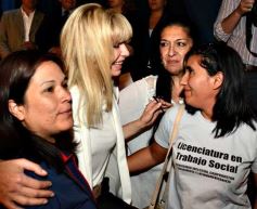 Foto de la galería: Karina Rabolini vino a Misiones a agradecer el acompañamiento a Scioli