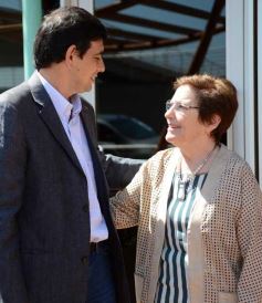 Foto de la galería: Karina Rabolini vino a Misiones a agradecer el acompañamiento a Scioli