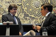 Foto de la galería: Día histórico: asumieron el nuevo gobernador y su vice, Passalacqua y Herrera Ahuad