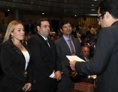 Foto de la galería: Día histórico: asumieron el nuevo gobernador y su vice, Passalacqua y Herrera Ahuad