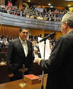 Foto de la galería: La histórica asunción en la Legislatura, todas las fotos de un acto imperdible