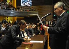 Foto de la galería: La histórica asunción en la Legislatura, todas las fotos de un acto imperdible