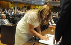 Foto de la galería: La histórica asunción en la Legislatura, todas las fotos de un acto imperdible