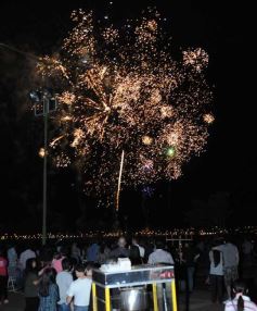 Foto de la galería: Los fuegos artificiales y luego el recital de Lali, inolvidable