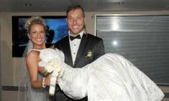 Sixto Fotografías. Sociedad. Bodas - Nito Pitana y Romina Ortega dieron el "sí" en el catamarán