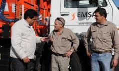 Sixto Fotografías. Sociedad. EMSA - Emsa entrega equipos para los distritos de San Vicente y Puerto Iguazú