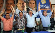 Sixto Fotografías. Sociedad. Campañas - Lanzaron la candidatura de Ortellado en la sede del PJ