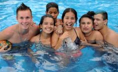 Foto de la galería: La pileta del Iplyc, la opción elegida por cientos de posadeños