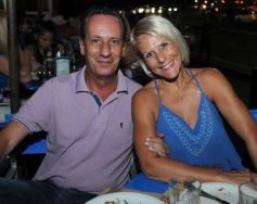 Foto de la galería: Muchos amigos eligieron la costanera para doblegar al calor