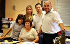 Foto de la galería: Los amigos que trabajan en pleno enero