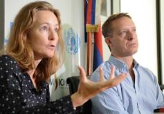 Foto de la galería: El ministro Benmaor recibió a la representante de UNICEF en Argentina