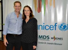 Foto de la galería: El ministro Benmaor recibió a la representante de UNICEF en Argentina