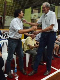 Foto de la galería: Tokio homenajeó a una leyenda del club: Jorge Yamaguchi