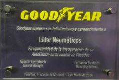 Foto de la galería: Gooddyear inauguró en Posadas su nuevo punto de ventas: Líder Neumáticos