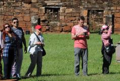 Foto de la galería: Las Reducciones de San Ignacio siempre convocan a los visitantes