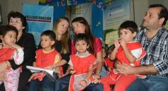 Foto de la galería: Entregaron juguetes y equipos para la guardería Melvin Jones