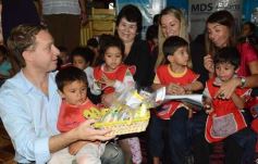 Foto de la galería: Entregaron juguetes y equipos para la guardería Melvin Jones