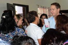 Foto de la galería: Entregaron juguetes y equipos para la guardería Melvin Jones