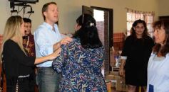 Foto de la galería: Entregaron juguetes y equipos para la guardería Melvin Jones