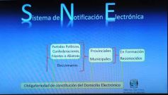 Foto de la galería: El Tribunal Electoral presentó el Sistema de Notificación Electrónica