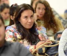 Foto de la galería: Ricardo Rouvier disertó en la sede local de la UCP