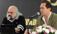 Foto de la galería: Ricardo Rouvier disertó en la sede local de la UCP