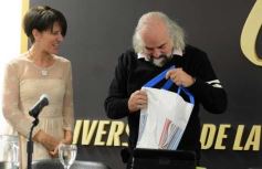 Foto de la galería: Ricardo Rouvier disertó en la sede local de la UCP